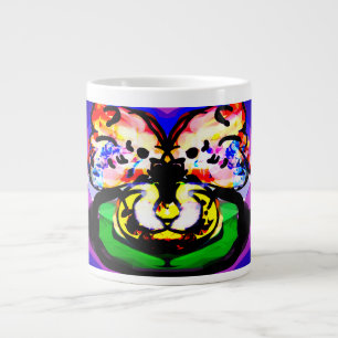 Two Doves  spring  Large Coffee Mug