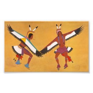 Two Eagle Dancers Photo Print