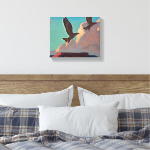 Two Eagles by Maynard Dixon Canvas Print