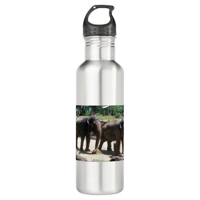 Two Elephants 710 Ml Water Bottle (Front)