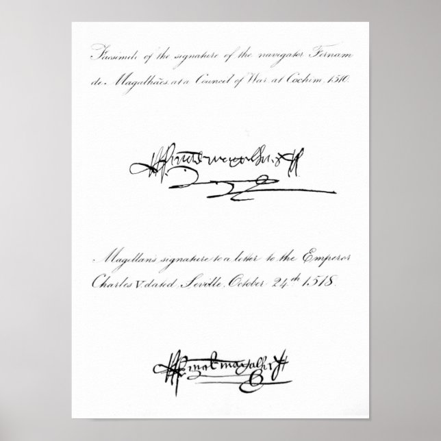 Two Examples of the Signature Poster (Front)