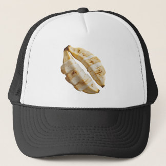 Two Exotic Bananas Sliced in the Middle Trucker Hat