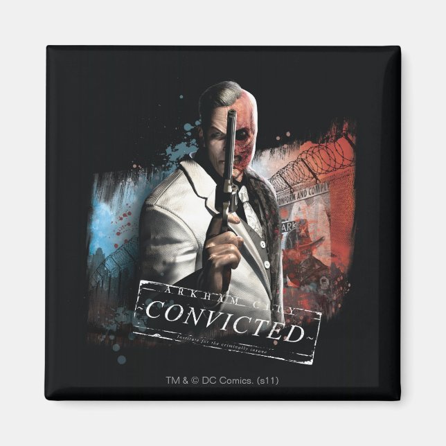 Two-Face - Convicted Magnet (Front)