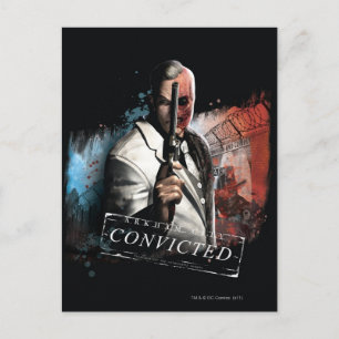 Two-Face - Convicted Postcard