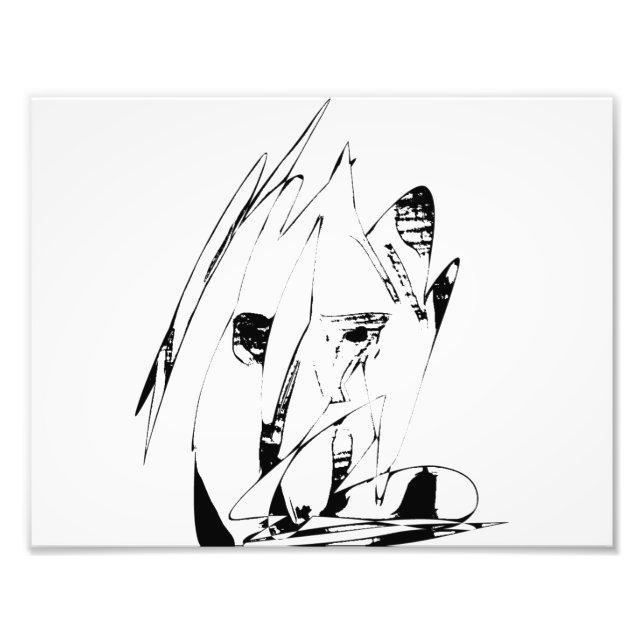 Two Faced Digital Art Print (Front)