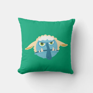 two-faced troll cushion