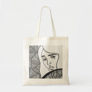 Two Faces Tote Bag