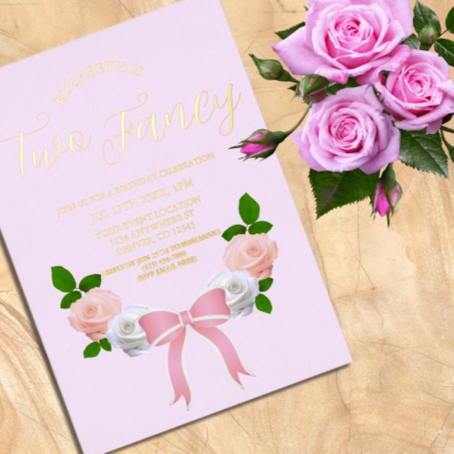 Two Fancy Bow Floral Birthday (Creator Uploaded)
