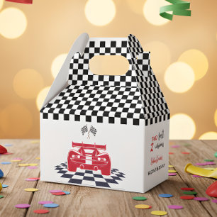 Two fast 2 curious second kids birthday favour box