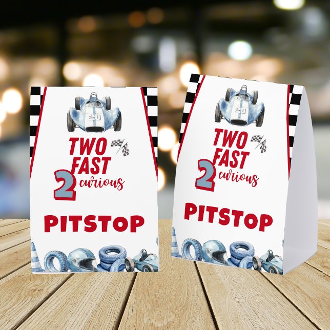 Two Fast 2nd birthday Boy Racing Car Pitstop (Creator Uploaded)
