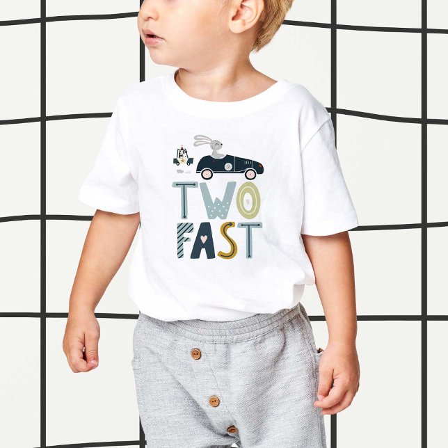 Two Fast 2nd Birthday Toddler Tshirt (Creator Uploaded)