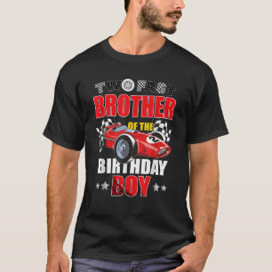 Two Fast Birthday Racing Car Brother Of The Birthd T-Shirt