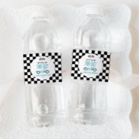 Two Fast Blue Race Car 2nd Birthday Party