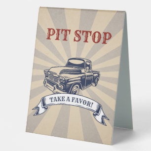 Two Fast Boy 2nd Birthday Car Theme Vintage Favour