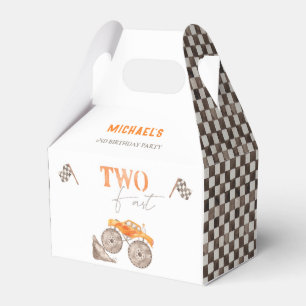 TWO Fast Monster Truck Birthday Favour Box