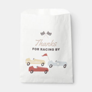 Two Fast Race Car Boy 2nd Birthday Party Favour Bags