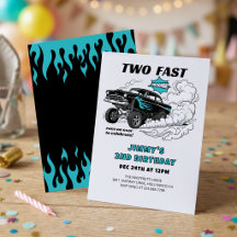 Two Fast Race Car 🏁 Gasser 2nd Birthday