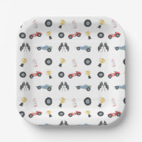 Two Fast Race car racetrack birthday Party