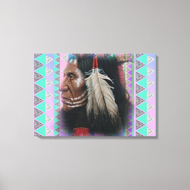 Two Feathers Canvas Print (Front)