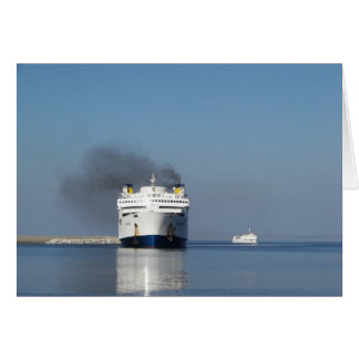 Two Ferries In Greece