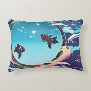 Two Fish Decorative Cushion