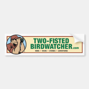 Two-Fisted Bumper Sticker