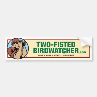 Two-Fisted Bumper Sticker