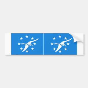 TWO Flag of Corpus Christi Bumper Sticker