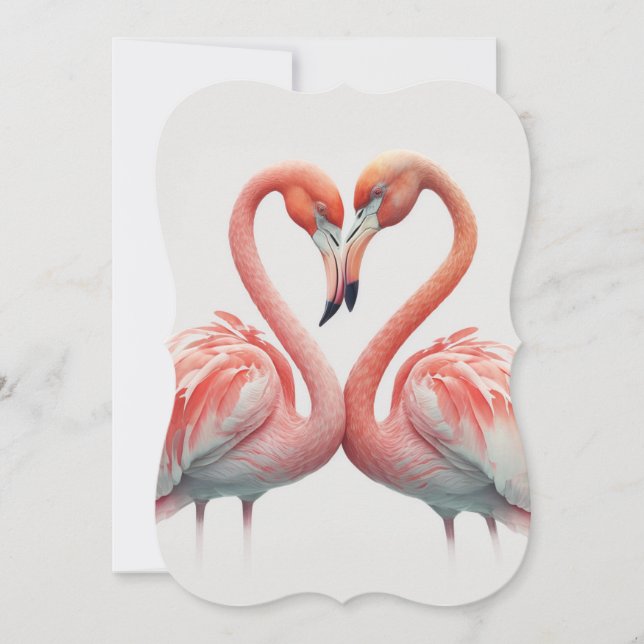 Two Flamingo in Love (Front)