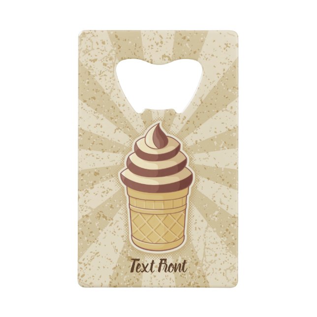 Two Flavours Ice Cream Cup (Front)