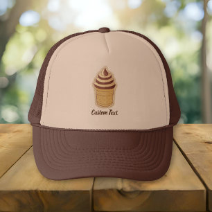 Two Flavours Ice Cream Cup Trucker Hat