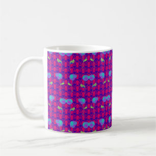 Two Flowers Cupflowers Coffee Mug