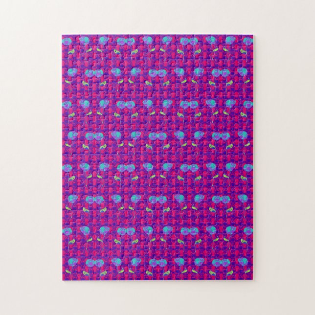 Two Flowers Cupflowers Jigsaw Puzzle (Vertical)