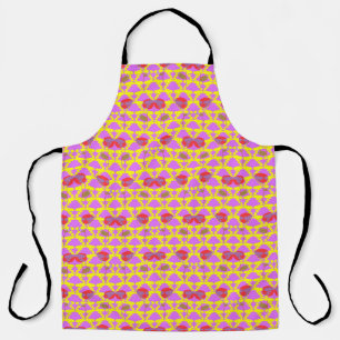 Two Flowers Roses Apron