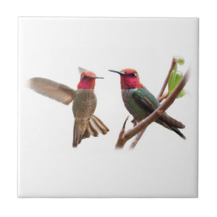 TWO FLYING JEWELS TILE