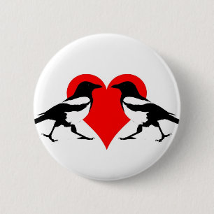 Two For Joy 6 Cm Round Badge