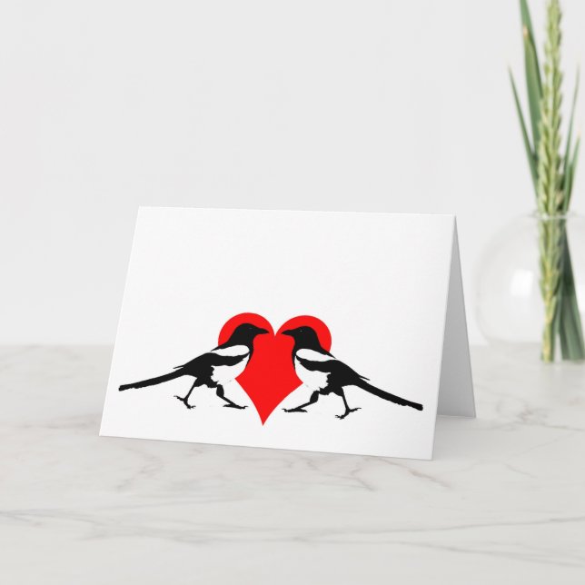 Two For Joy Greetings Card (Front)