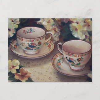 Two for Tea Postcard