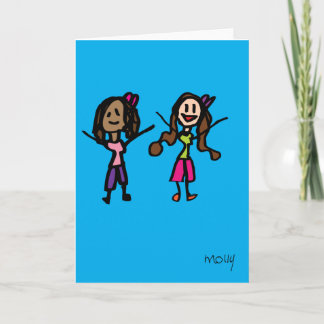 Two Friends Card