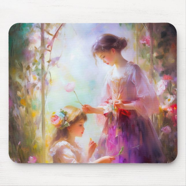 Two Friends  Mouse Mat (Front)