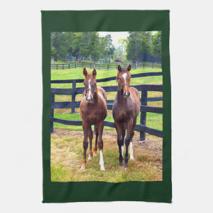 Two Friends Tea Towel