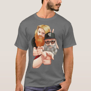 Two Frothy Beards Anime T-Shirt