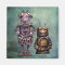 Two Funny Steampunk Robots!