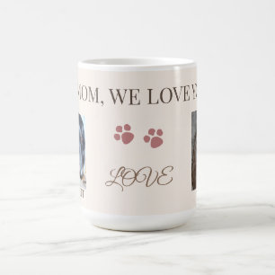 Two Fur Babies, One Amazing Mum 2 photos Coffee Mug