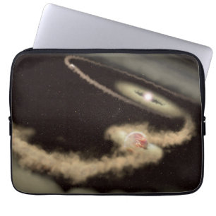 Two Gas Giant Exoplanets Orbiting A Young Star Laptop Sleeve