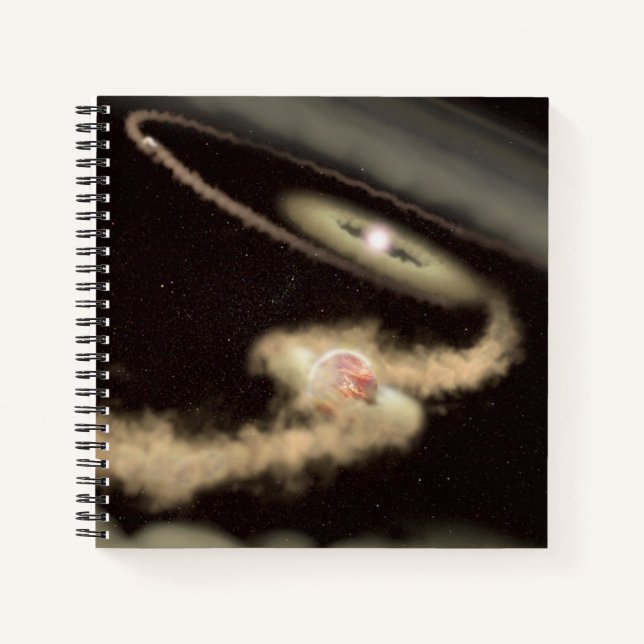Two Gas Giant Exoplanets Orbiting A Young Star Notebook (Front)