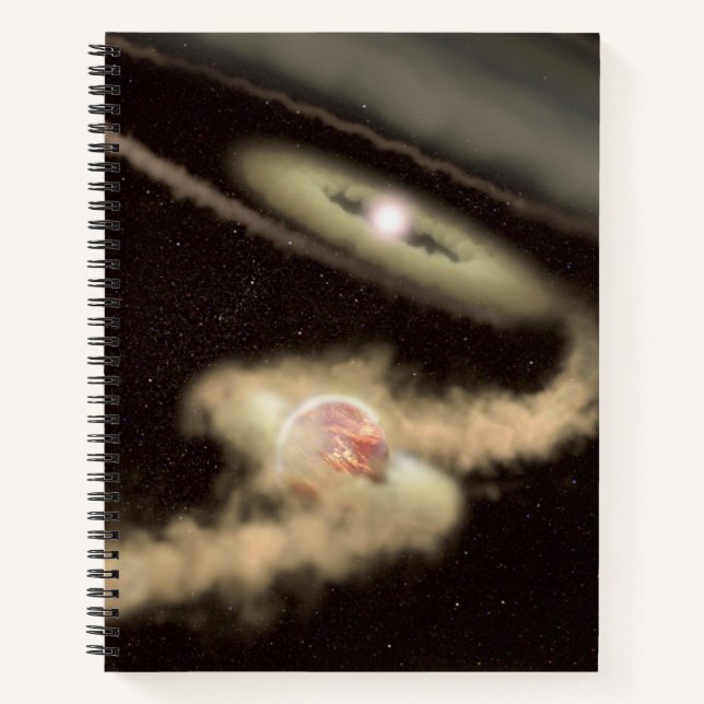 Two Gas Giant Exoplanets Orbiting A Young Star Notebook (Front)