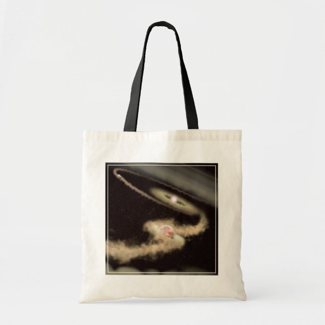 Two Gas Giant Exoplanets Orbiting A Young Star Tote Bag (Front)