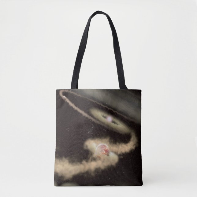 Two Gas Giant Exoplanets Orbiting A Young Star Tote Bag (Front)