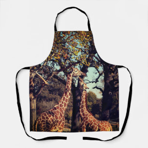 Two Giraffe Apron